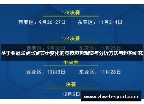 基于亚冠联赛比赛节奏变化的竞技态势观察与分析方法与趋势研究